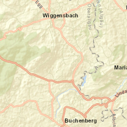 Wiggensbach Street Map