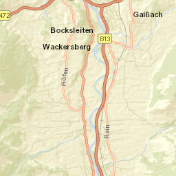 Wackersberg Street Map