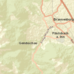 Flintsbach Street Map