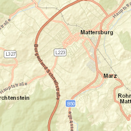 Mattersburg Street Map