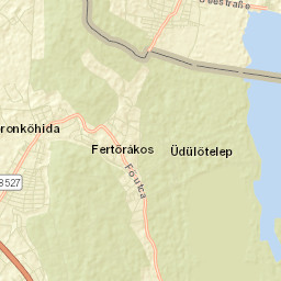 Fertőrákos Street Map