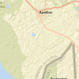 Apetlon Street Map