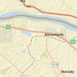Naszály Street Map