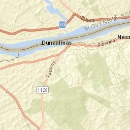 Neszmély Street Map