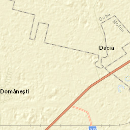 Domănești Street Map