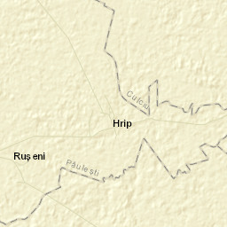 Comuna Pãuleşti Street Map