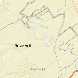 Comuna Siminicea Street Map