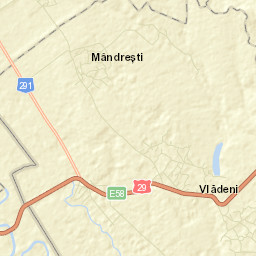 Comuna Vlădeni Street Map