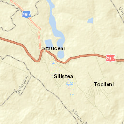 Stăuceni Street Map
