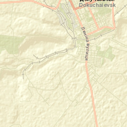 Dokuchayevs’k Street Map
