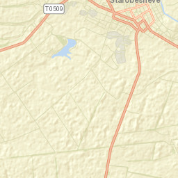 Starobesheve Street Map