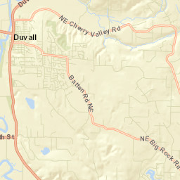 28711-29601 Northeast Cherry Valley Road Street Map