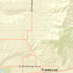5818 North Del Rey Drive, Otis Orchards, WA Street Map