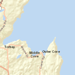 Torbay Street Map