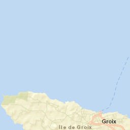 Groix Street Map