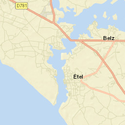 Étel Street Map