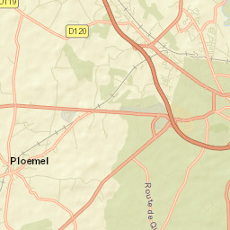 Ploemel Street Map