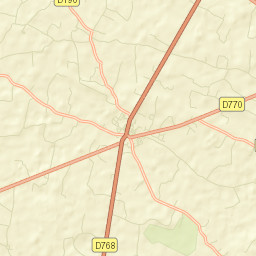 Champigné Street Map