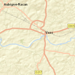 Vaas Street Map
