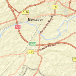 Château-du-Loir Street Map