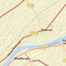 Saint-Dyé-sur-Loire Street Map
