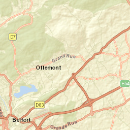 Offemont Street Map
