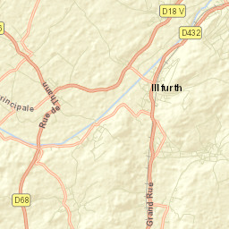 Illfurth Street Map