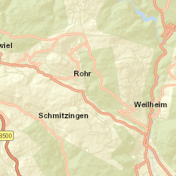 Weilheim Street Map