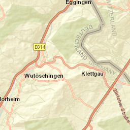 Wutöschingen Street Map