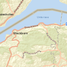 Steckborn Street Map