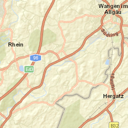 Niederwangen Street Map