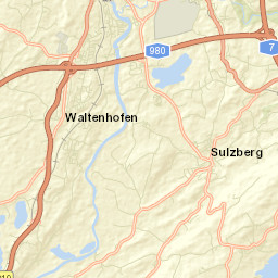 Waltenhofen Street Map