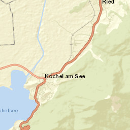 Kochel Street Map