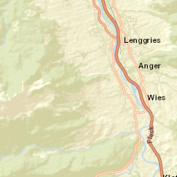Lenggries Street Map