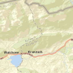 Walchsee Street Map