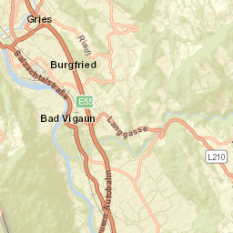 Vigaun Street Map