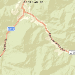 Sankt Gallen Street Map
