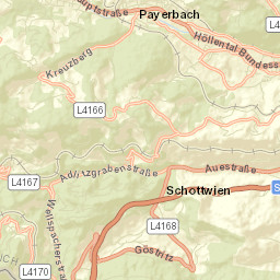 Payerbach Street Map