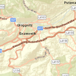 Gloggnitz Street Map