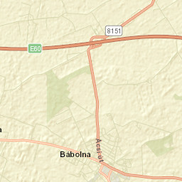 Bábolna Street Map
