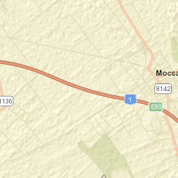 Mocsa Street Map