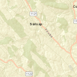 Sárisáp Street Map