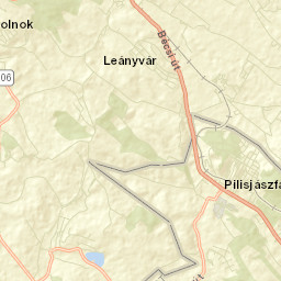 Úny Street Map