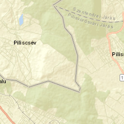 Pilisszántó Street Map