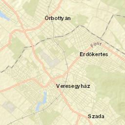 Veresegyház Street Map