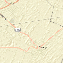 Csány Street Map