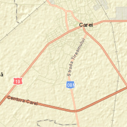 Carei Street Map