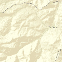 Comuna Botiza Street Map