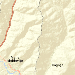Comuna Vatra Moldoviţei Street Map