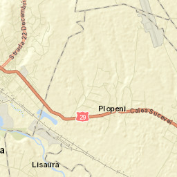 Municipiul Suceava Street Map